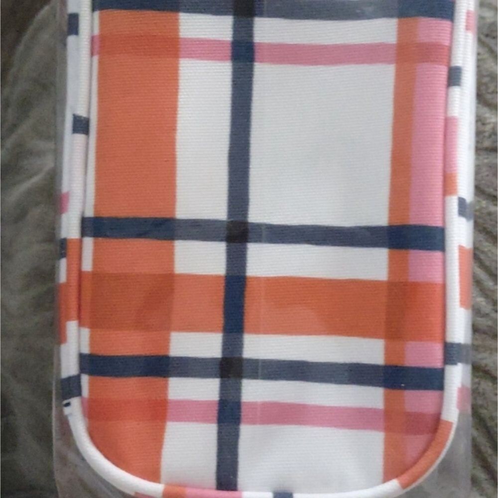 Brand New In Original Packaging kate spade™ Plaid Insulated Lunch Tote - Picture 2 of 8